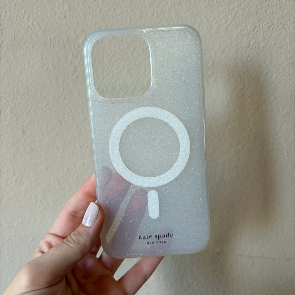 Kate Spade Sparkling Clear iPhone 14 Pro Max Case